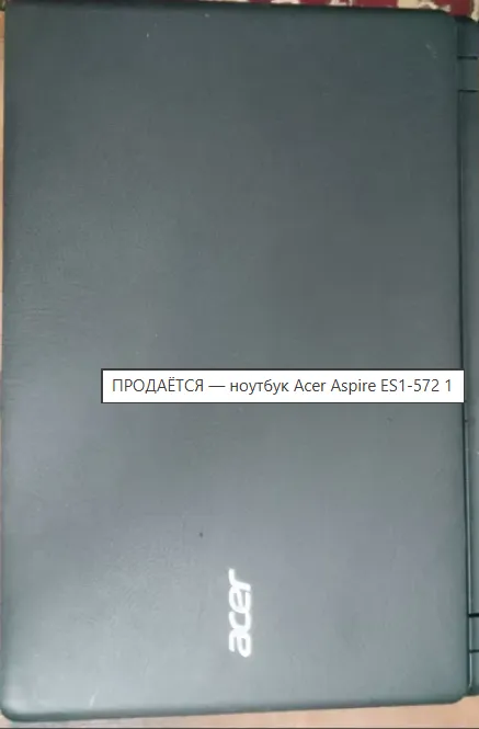 noutbuk – Acer Aspire ES1-572 1 noutbuk – Acer Aspire ES1-572 1