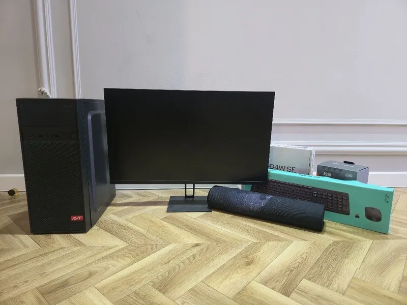 Продаются офисные ПК в полной комплектации.