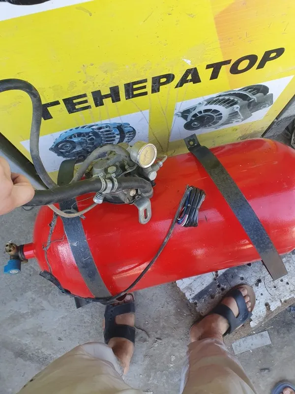 Metan gaz balon kamplekt 65L — фото 1