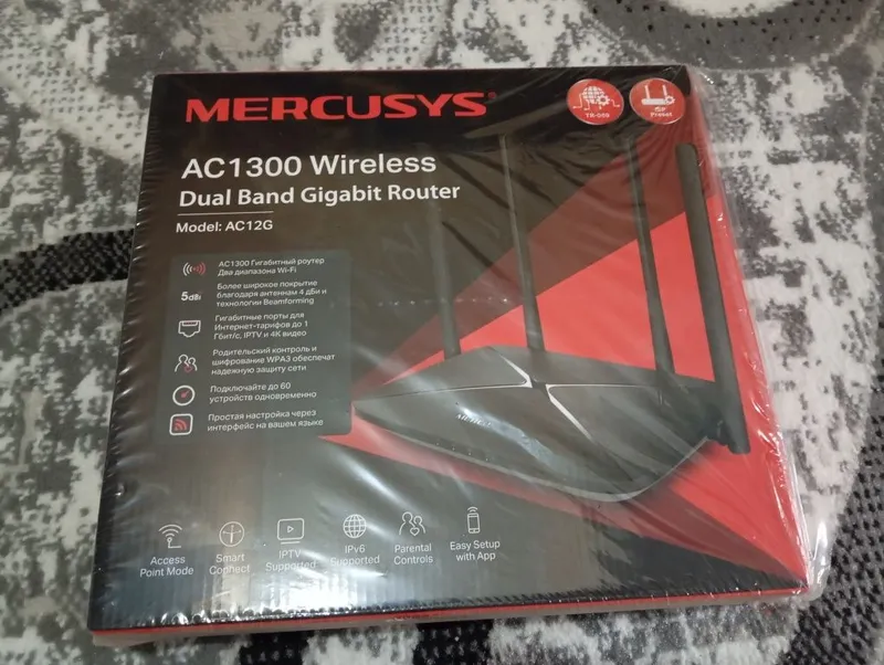 Mercusys AC1300 ac 12G wi-fi router sotiladi вай фай роутер сотилади — фото 5