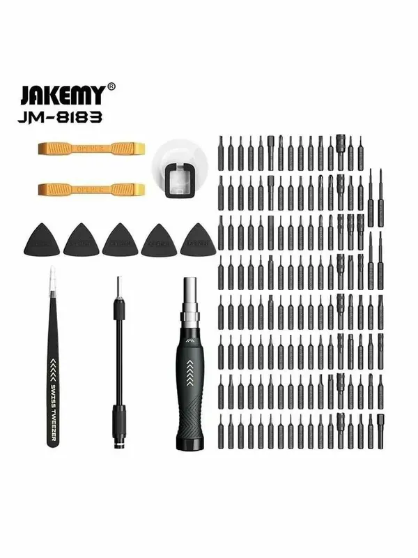"JAKEMY" JM-8183 набор отверток 145 в 1 очень полезен и практичен 5 "JAKEMY" JM-8183 набор отверток 145 в 1 очень полезен и практичен 5