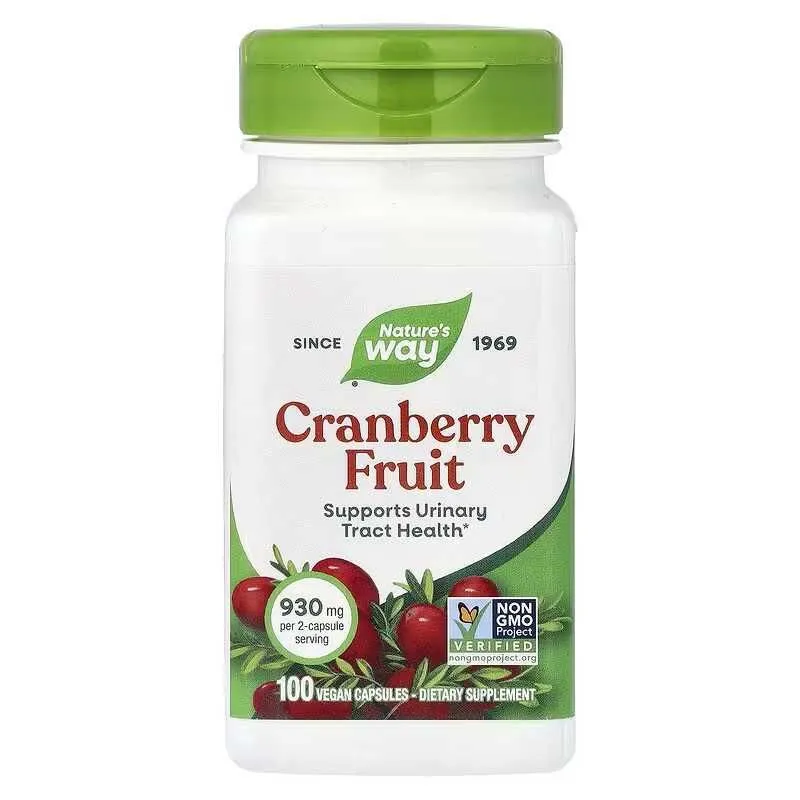 Nature's Natures Way Cranberry Fruit плоды клюквы — фото 1