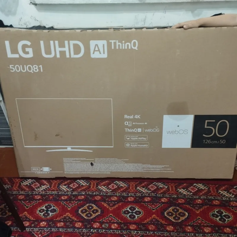 Телевизор LG 50 дюймов, новый, в упаковке, не использовался 1 Телевизор LG 50 дюймов, новый, в упаковке, не использовался 1