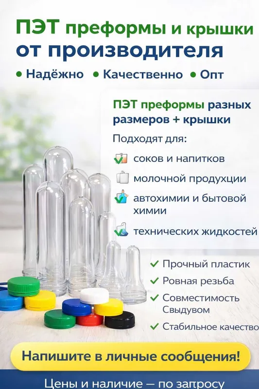 ПЭТ преформа, капсула