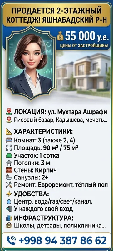 ko‘chmas mulk kvartiralar
