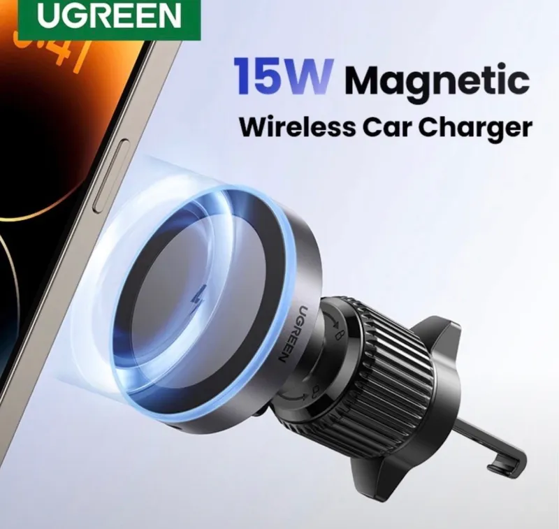 UGREEN MagSafe 15W — беспроводная зарядка UGREEN MagSafe 15W — беспроводная зарядка