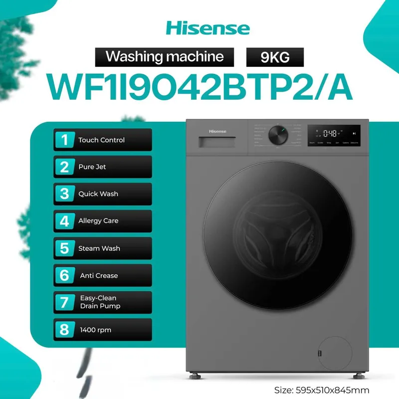 Hisense WF1I9042BTP2/A kir yuvish mashinasi 1