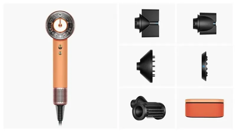 Dyson Supersonic Nural hair dryer (Ceramic Apricot/Topaz) 3 Dyson Supersonic Nural hair dryer (Ceramic Apricot/Topaz) 3