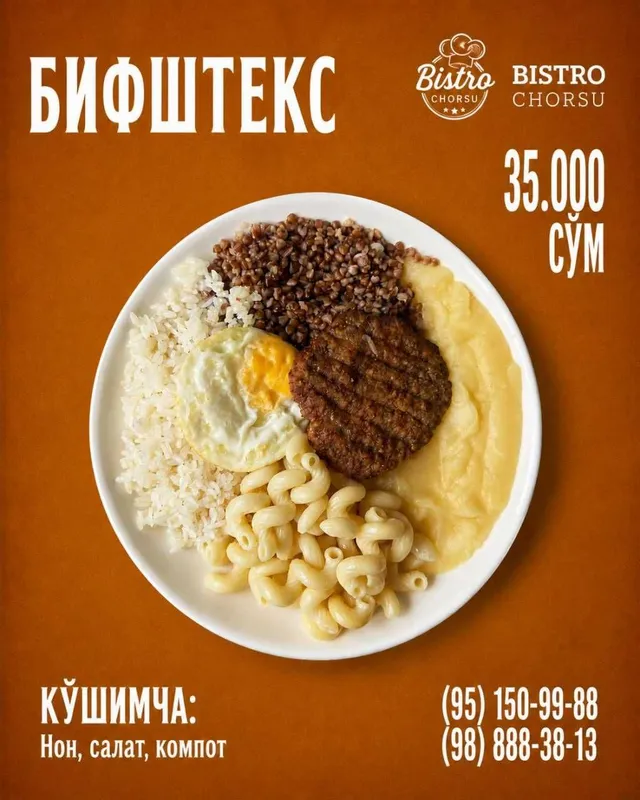 Mazali taomlar yetkazib berish xizmati 4 Mazali taomlar yetkazib berish xizmati 4