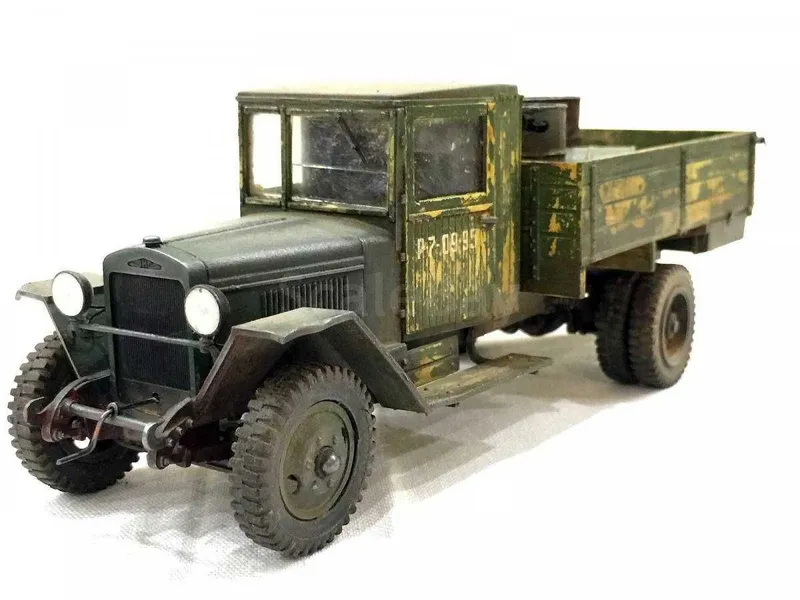 Сборная модель-Грузовой автомобиль ЗиС-5В. масштаб 1:35. ЗВЕЗДА — фото 2