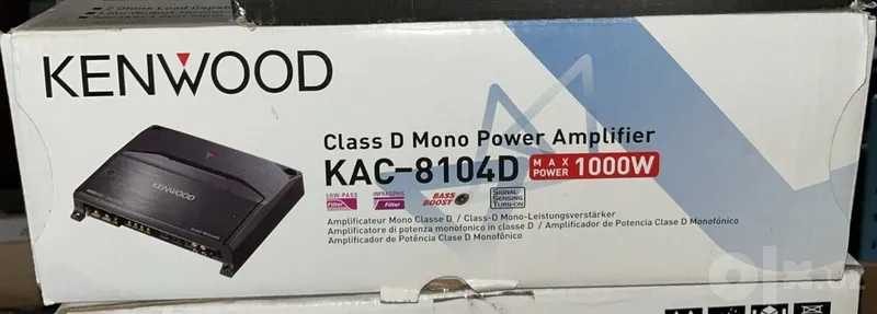 Усилитель KENWOOD 8104D Mono 1000W — идеален для сабвуфера. 2 Усилитель KENWOOD 8104D Mono 1000W — идеален для сабвуфера. 2