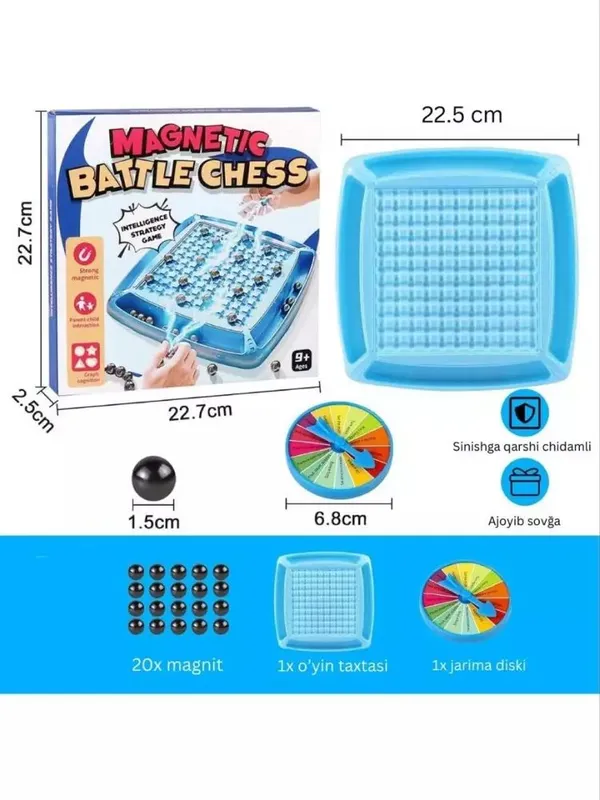 Magnetic Battle Chess – Aql va strategiya o‘yini! — фото 2