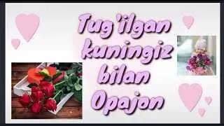 Tug'ilgan kun uchun tabrik xizmati Tug'ilgan kun uchun tabrik xizmati