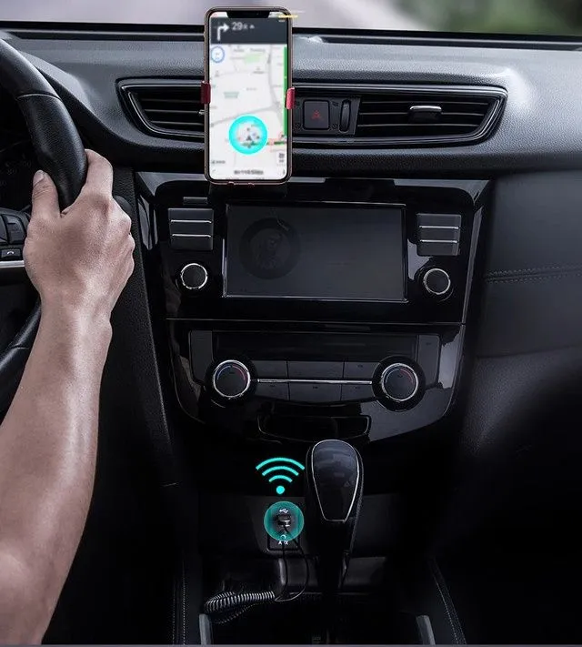 Bluetooth Трансмиттер Baseus BA01 USB to AUX Bluetooth Адаптер + доста — фото 3 Bluetooth Трансмиттер Baseus BA01 USB to AUX Bluetooth Адаптер + доста — фото 3