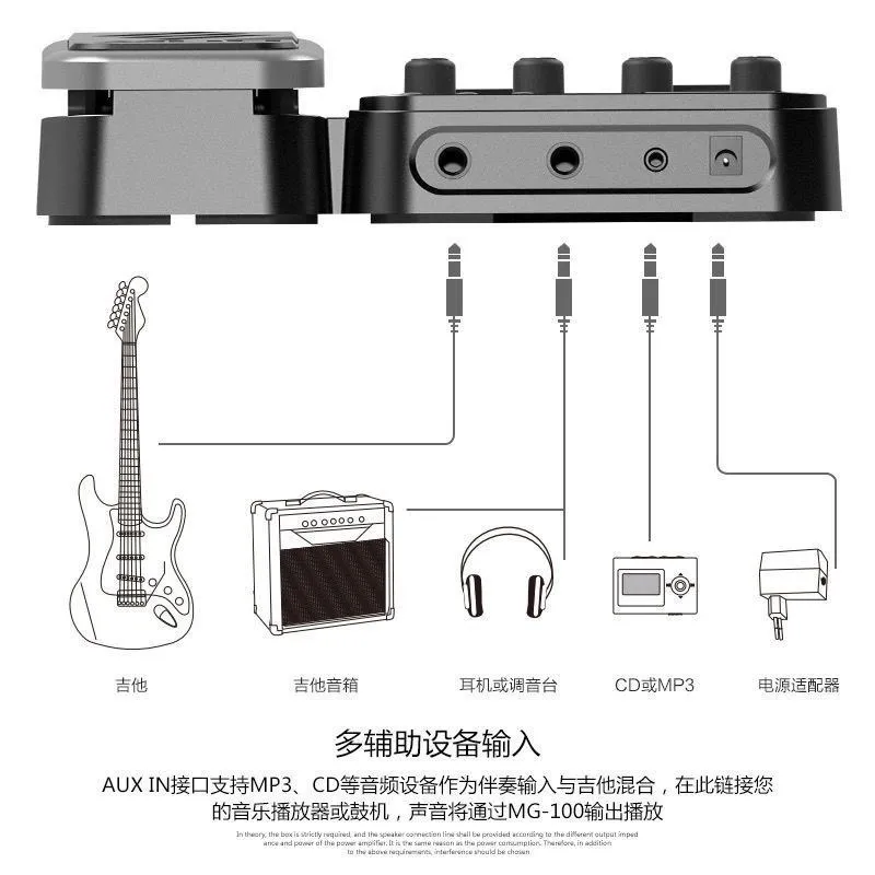 Педаль Nux MG100 3 Педаль Nux MG100 3