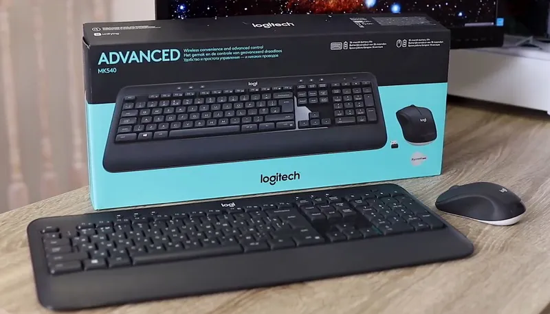 Logitech simsiz klaviatura va sichqoncha to‘plami 1 Logitech simsiz klaviatura va sichqoncha to‘plami 1