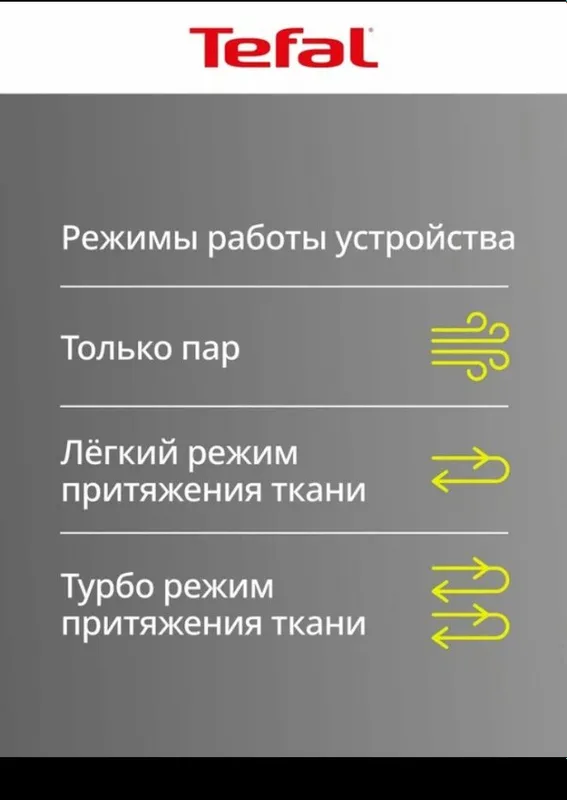 Tefal Отпариватель для одежды ручной Tefal AeroSteam DT9810F1, резер — фото 3