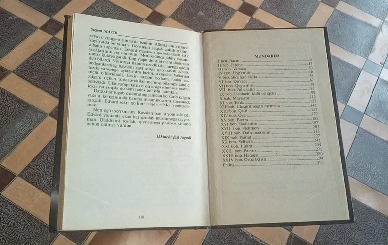 Sumerki 2 yangi oy kitobi 3