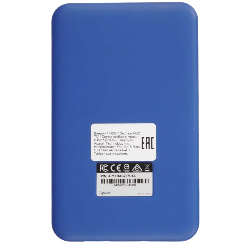 - Внешний жесткий диск 1TB Apacer AC236 / AC237 2.5" USB 3.2 2