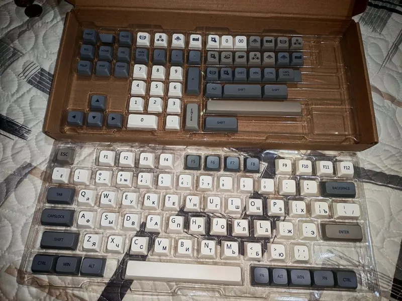 Кейкапы PBT для клавиатуры 1 Кейкапы PBT для клавиатуры 1