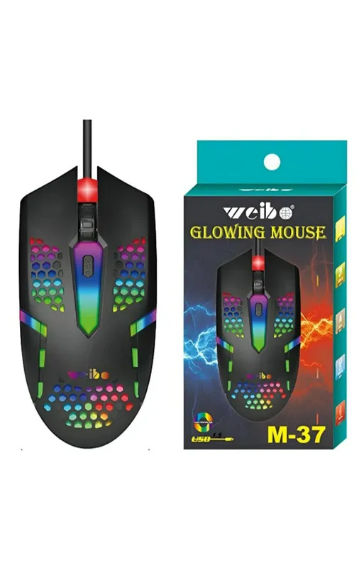 Kompyuter Noutbuk uchun sichqoncha RGB M37