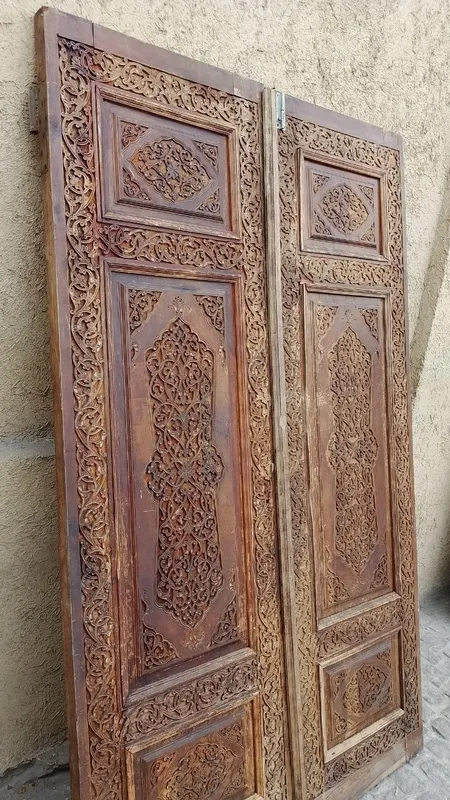 Винтажные ворота из древесины ореха. 5 Винтажные ворота из древесины ореха. 5