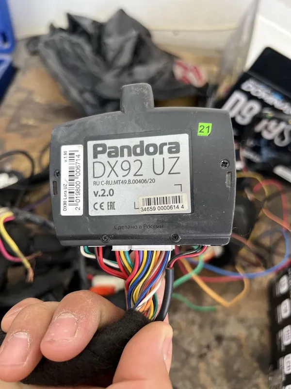 Пульт Pandora DX92 + Vatan star stop