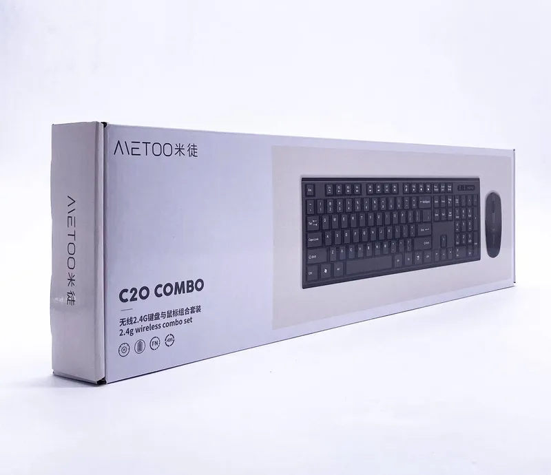 Keyboard + Mouse Bluetooth Metoo C20 Combo 1