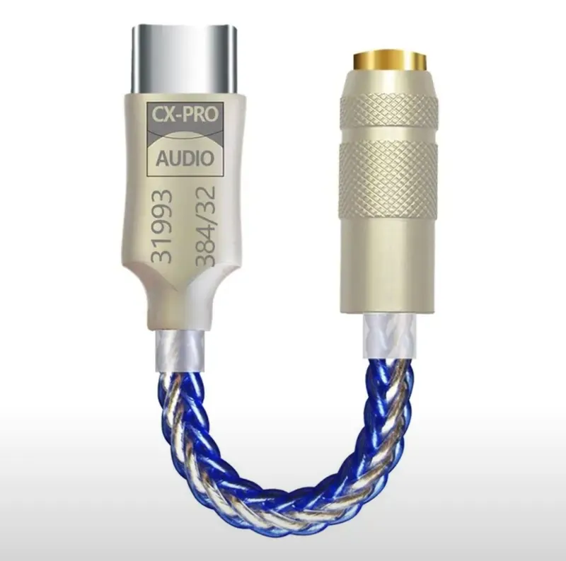HiRes Адаптер USB Type-C > Jack 3.5 mm (мини-джек) ЦАП 1 HiRes Адаптер USB Type-C > Jack 3.5 mm (мини-джек) ЦАП 1