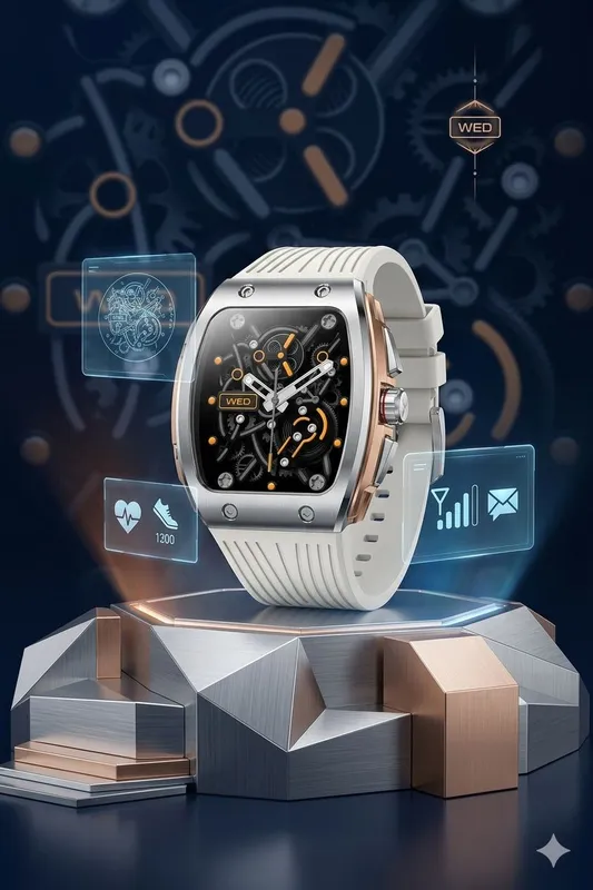 Умные часы в стиле Richard Mille , Green lion. 2