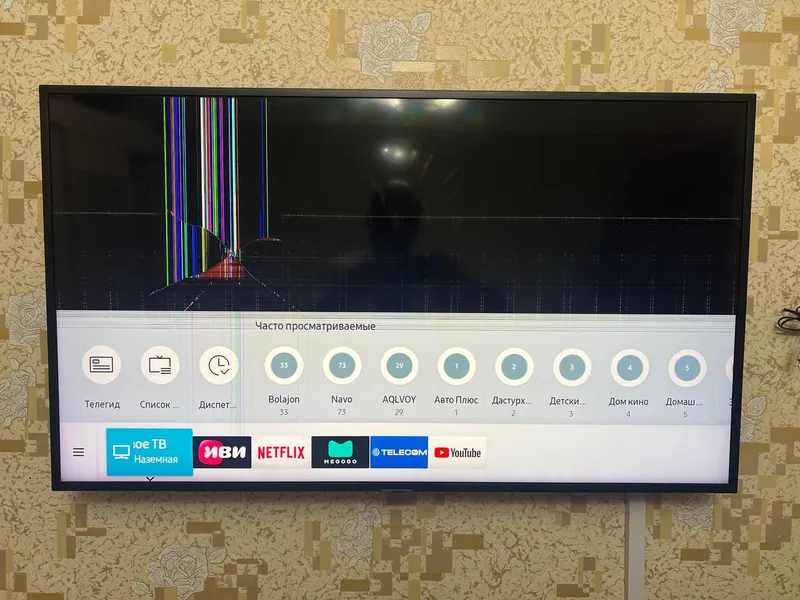 Samsung 43" 4K Smart TV — на запчасти