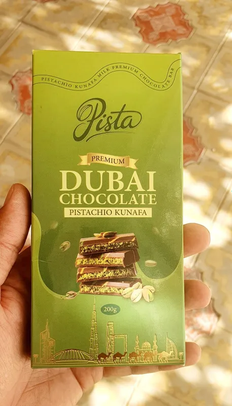 Дубайский шоколад Dubai chocolate 200 gr