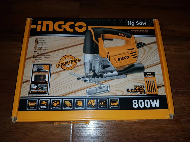 Продается Электролобзик INGCO JS80028 Industrial 800W, новый 1 Продается Электролобзик INGCO JS80028 Industrial 800W, новый 1