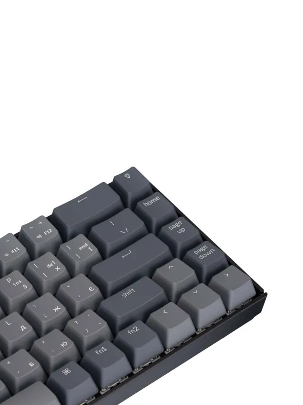 Беспроводная механическая клавиатура Keychron K6 68 Key, Gateron G Pro Blue Aluminum Frame Hot-Swap, RGB, K6W2 — фото 5