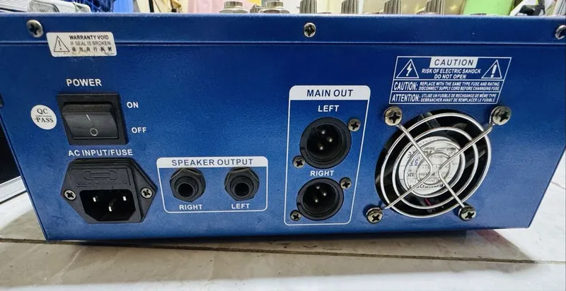Акустическая система AiX Voice, 2 колонки + микшер PMX402 USB — фото 2