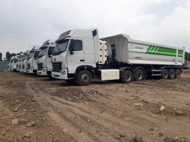 Янги Howo А7 Тягач 6×4 газивый ранги ок 12 газ балон — фото 2