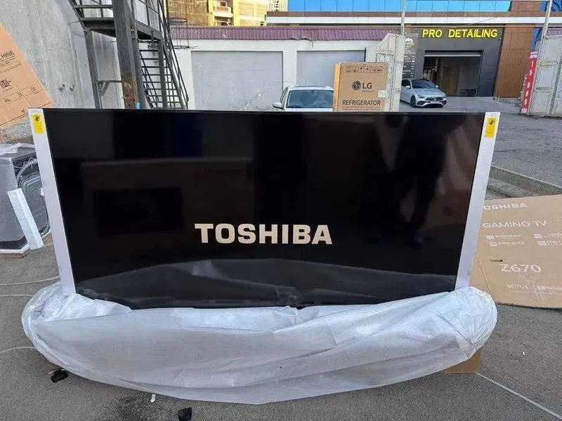 Телевизор TOSHIBA 85 QLED 4K UHD самый низким цена + доставка есть — фото 1