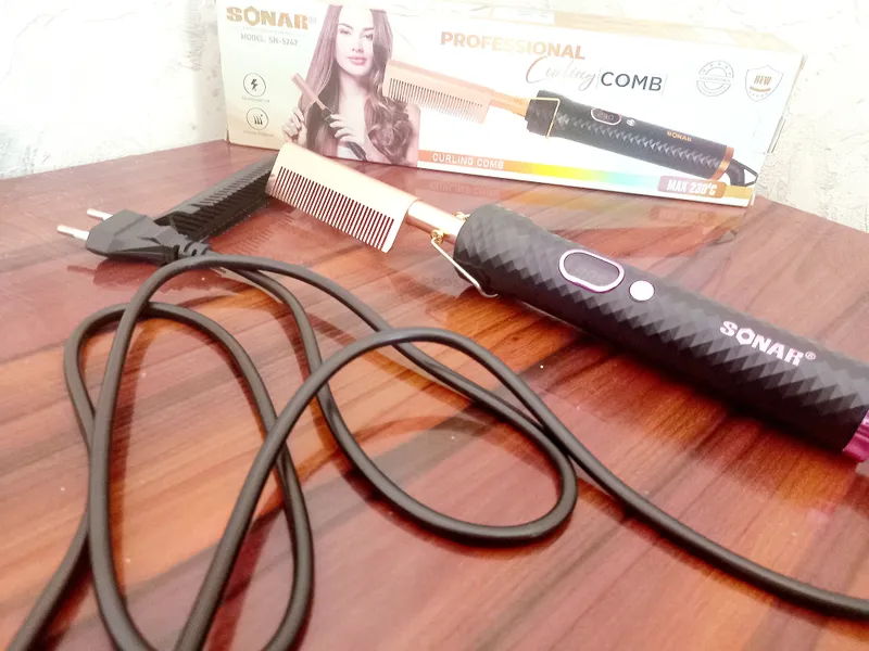 Sonar dan Professional Curling Comb утюжок-расчёска для волос 2 Sonar dan Professional Curling Comb утюжок-расчёска для волос 2