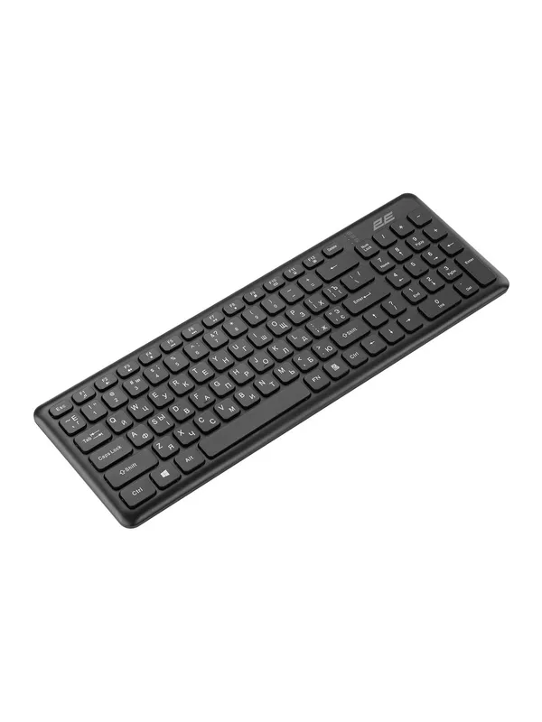 Беспроводная клавиатура KS230 (slim-дизайн), USB, 12 мультимедийных клавиш, многоязычная раскладка — фото 3