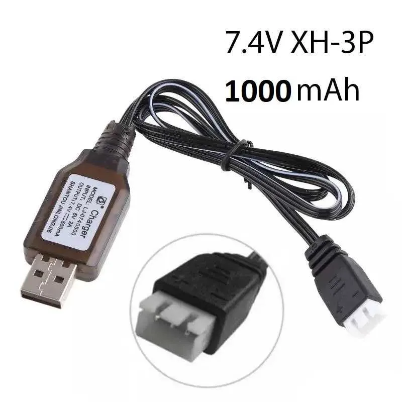Зарядка аккумулятора для радиоуправляемой модели Li-Po Li-ion 7.4V
