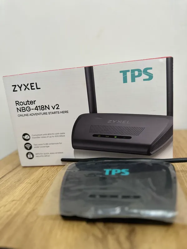 Wi-Fi Router Zyxel NBG-418N v2 (TPS) — фото 1
