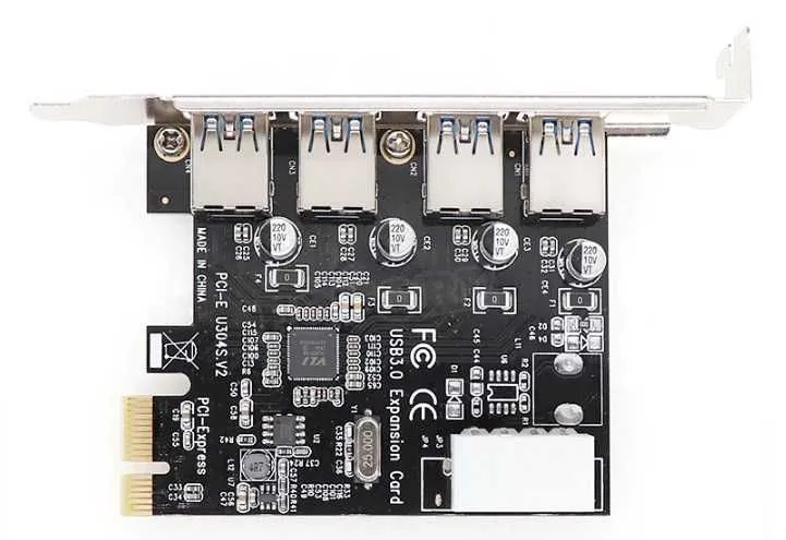 USB 3.0 для PCI-e, переходник, хаб, pci-e, расширение, концентратор — фото 1