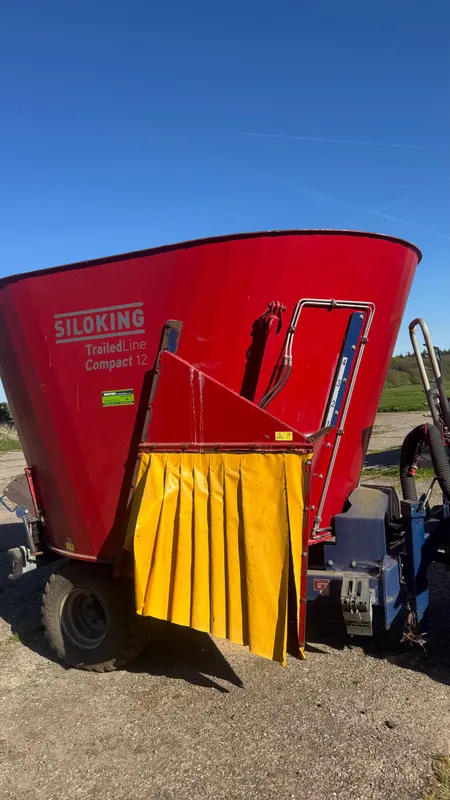 Siloking TrailedLine Compact 12, Yem aralashtiradigam MIXER. 1
