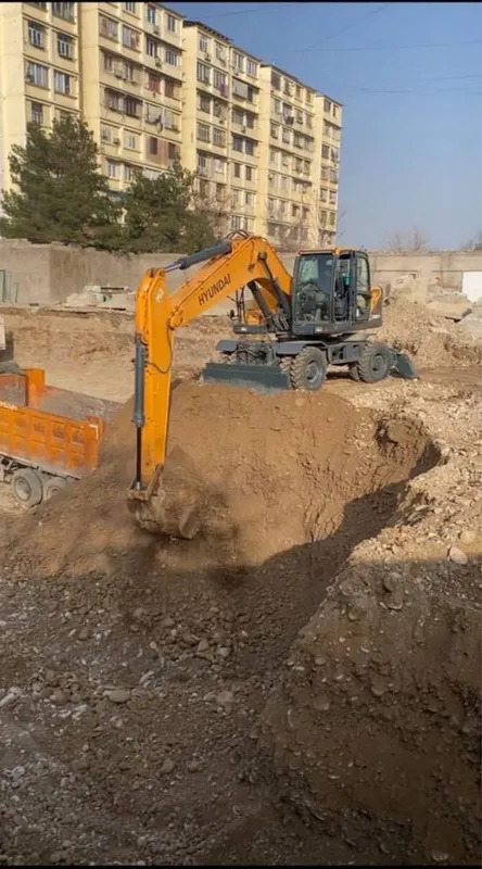 Ekskavator xizmati Услуги экскаватора в Ташкенте