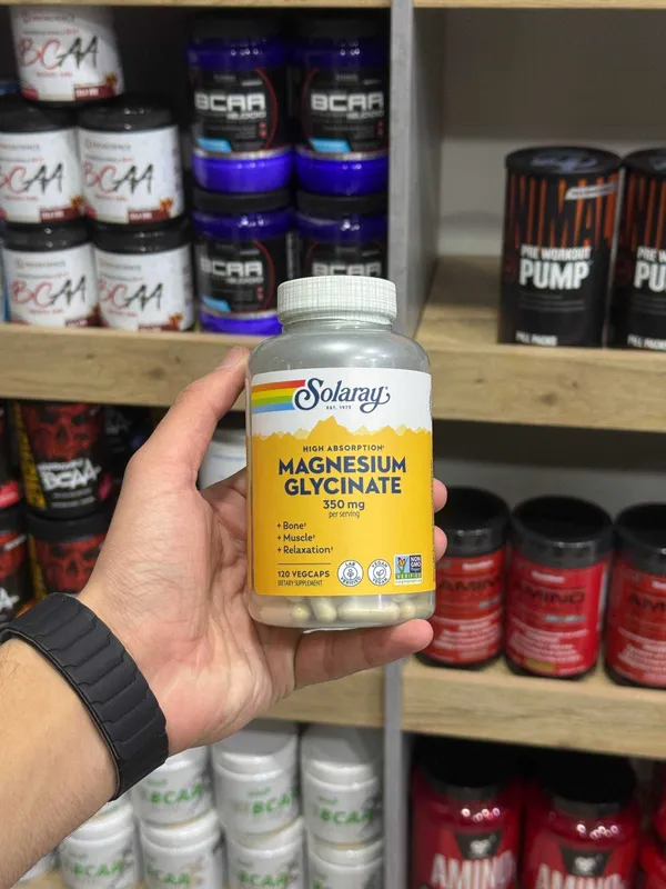 Solaray Magnesium Glycinate 120VCAP
