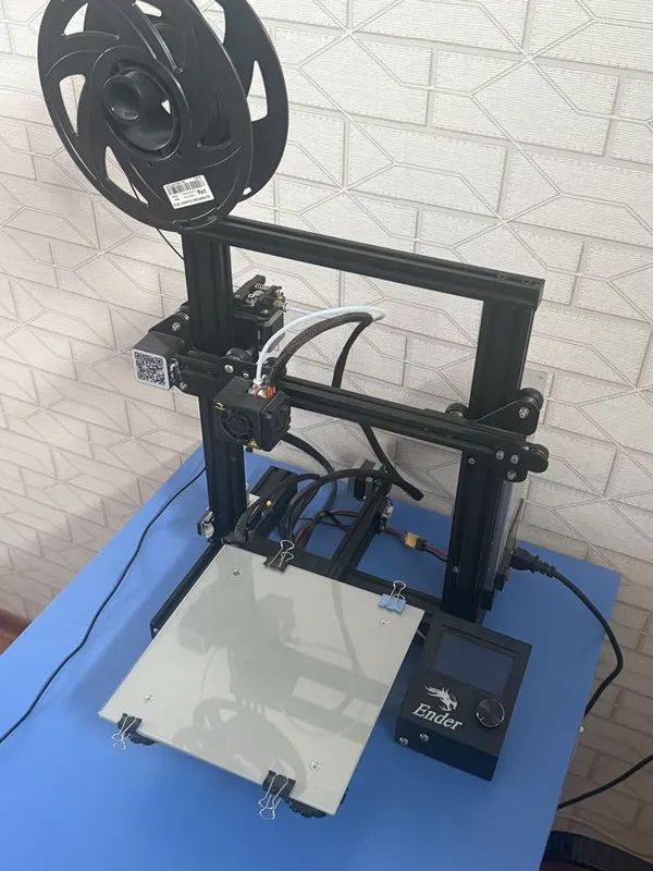 Boshlovchilar uchun Ender 3 3D printer 2 Boshlovchilar uchun Ender 3 3D printer 2