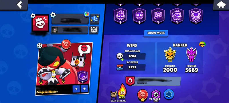 BRAWL STARS аккаунт 50к 102 бойцов, 1 марс. — фото 1