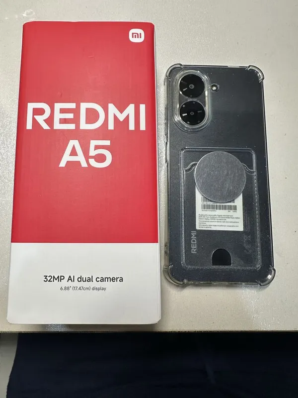 Срочно Идеальный Xiaomi Redmi A5 4GB/128GB, Коробка — фото 1