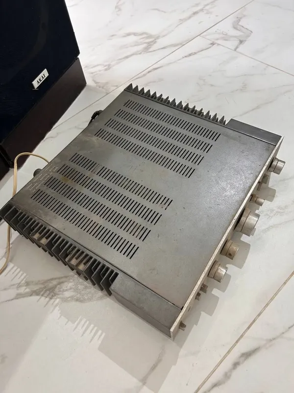 Напольные акустические колонки AKAI + Стереоусилитель «ЛОРТА 50У-202С — фото 3