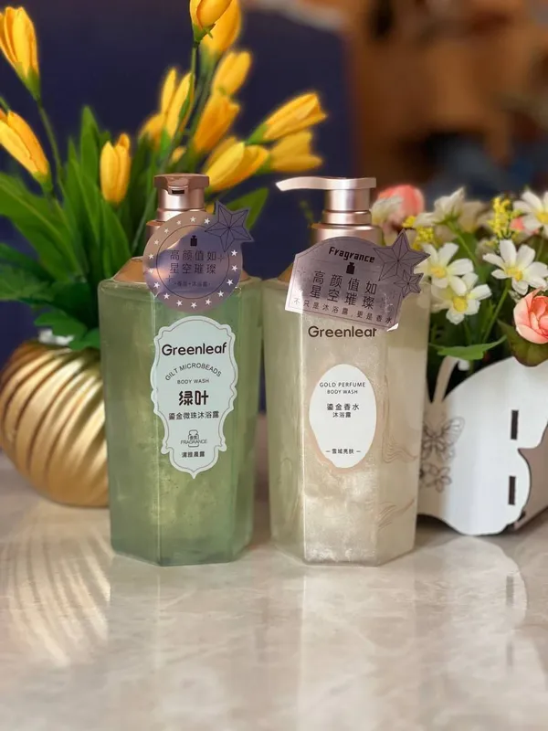 Green Leaf bleskli gel dlya dush